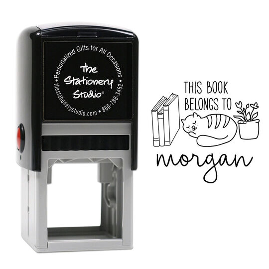 Morgan Self-Inking Book Stamp